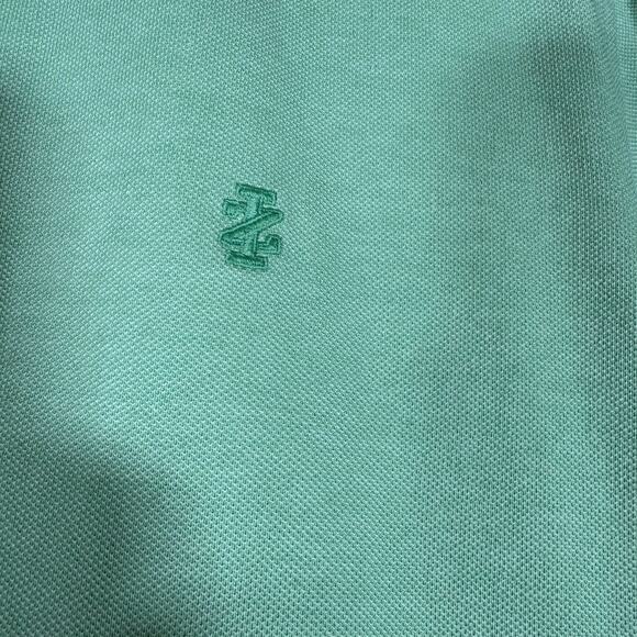 IZOD Short Sleeve Casual Pullover Polo Shirt Adult Mens Size M Mint Green - Picture 3 of 4
